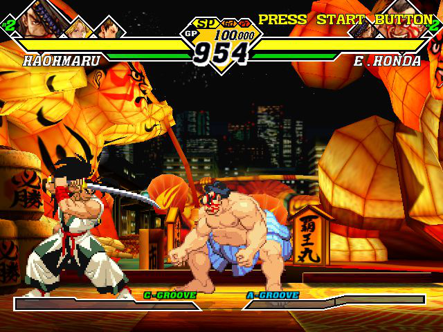 Capcom vs. SNK 2: Millionaire Fighting 2001 Screenthot 2